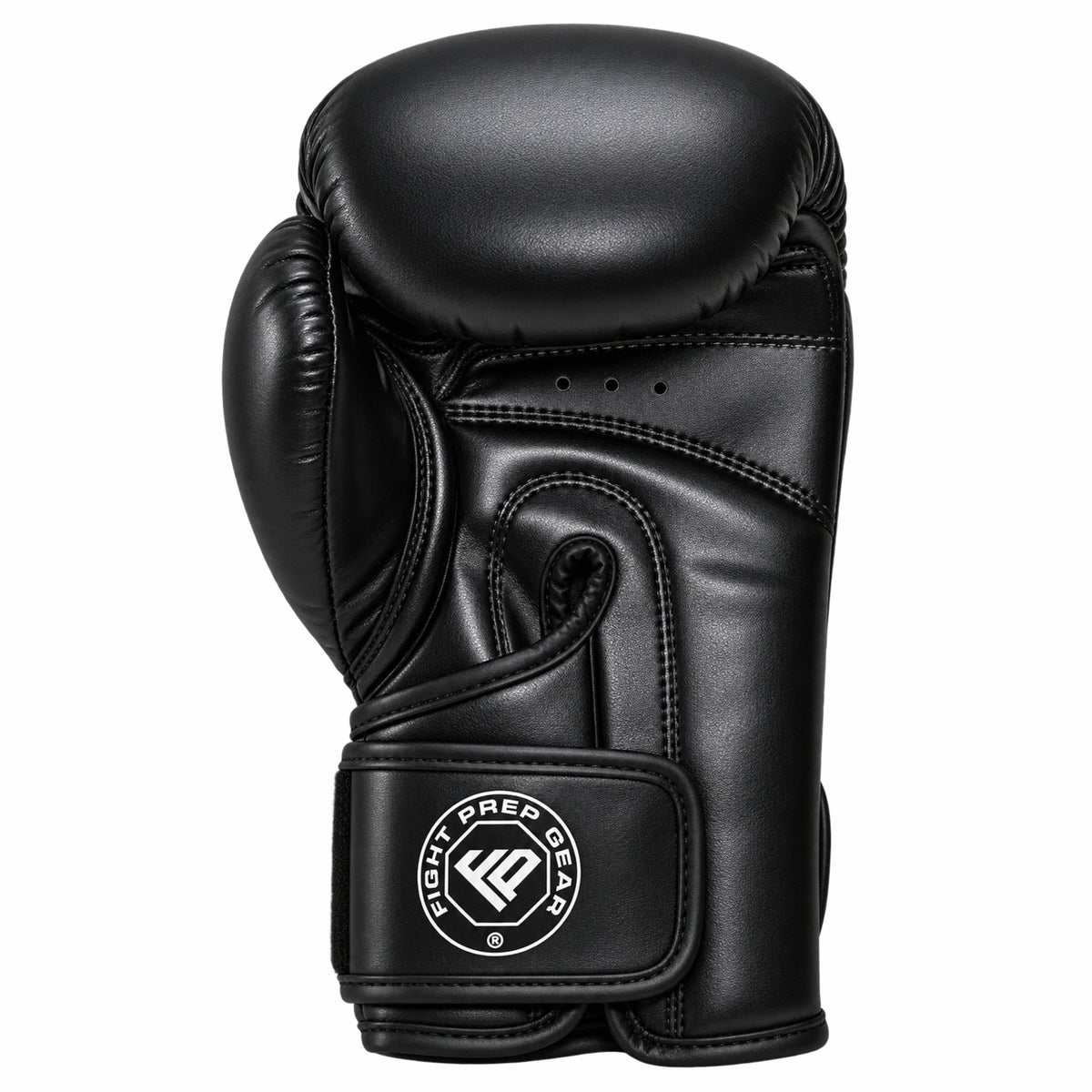 Fight Prep Boxing Gloves – Black/Red Training & Sparring Gloves