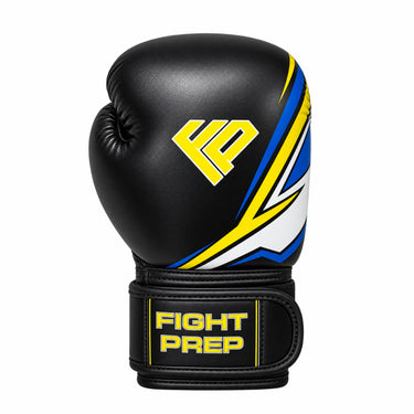 Fight Prep Boxing Gloves – Black/Red Training & Sparring Gloves
