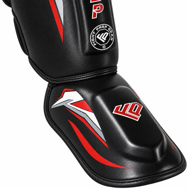 Professional Shin Guards with Instep Protection – MMA, Muay Thai & Kickboxing Training