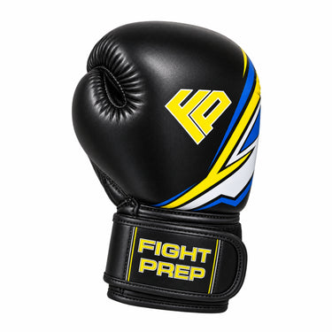 Fight Prep Boxing Gloves – Black/Red Training & Sparring Gloves