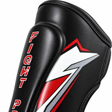 Professional Shin Guards with Instep Protection – MMA, Muay Thai & Kickboxing Training