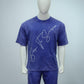 Acid Wash Rhinestone Tracksuit – 100% Cotton Premium Set