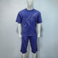 Acid Wash Rhinestone Tracksuit – 100% Cotton Premium Set