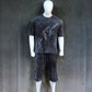 Acid Wash Rhinestone Tracksuit – 100% Cotton Premium Set