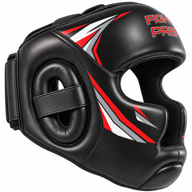 Professional Full-Face Boxing Head Guard – MMA, Muay Thai & Sparring Protection