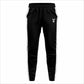 Black & White Panel Dry-Fit Joggers – Performance Edition