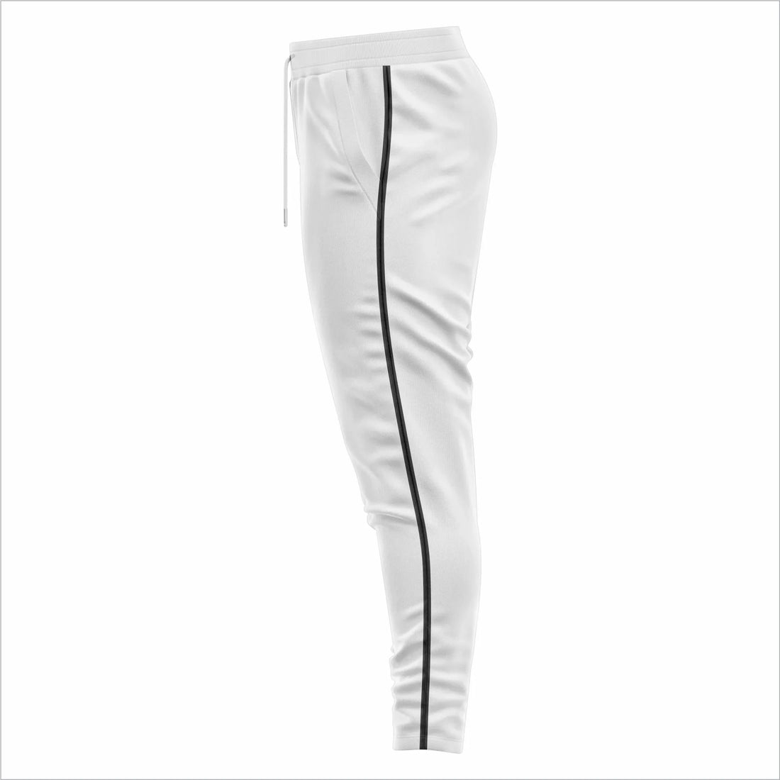 Liexpo White Joggers | Fleece Fabric with Dry-Fit