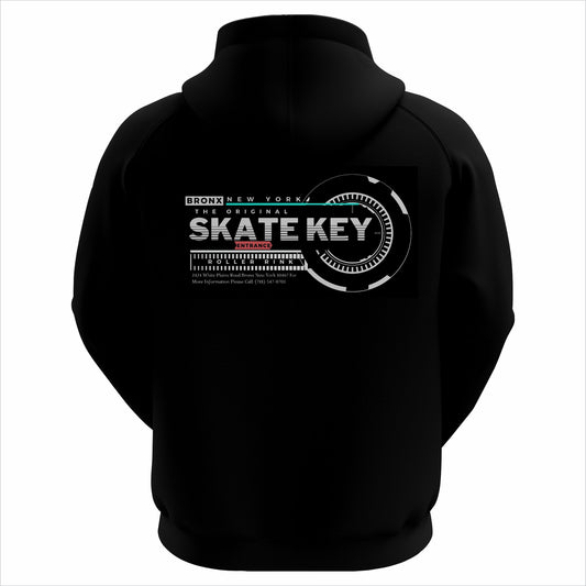 Bronx New York “Skate Key” Graphic Hoodie – Urban Streetwear Edition