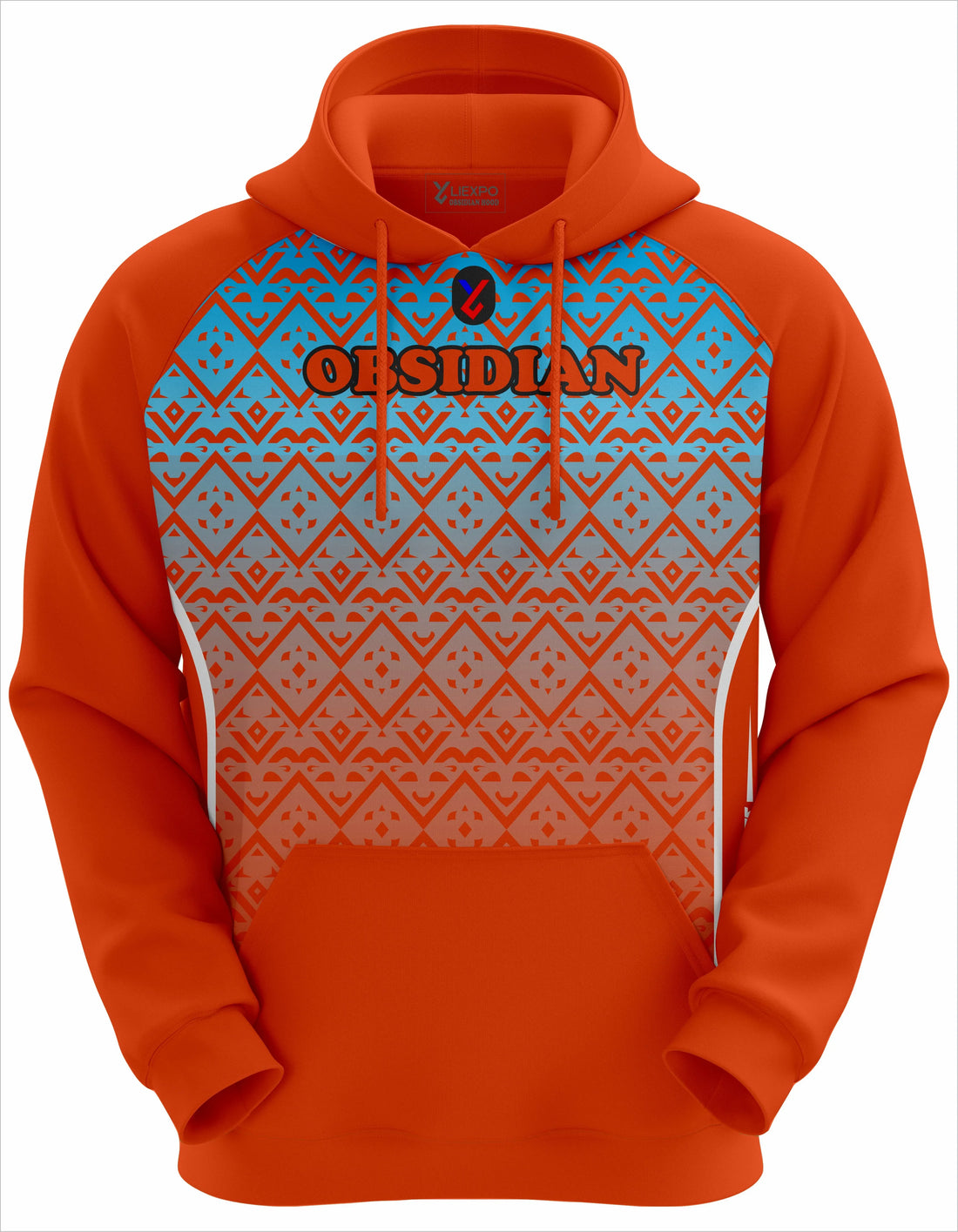 Obsidian Geo Gradient Hoodie - Liexpo.com