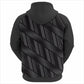 Obsidian Striped Graphic Hoodie
