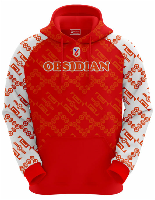 Obsidian Ethnic Pattern Hoodie - Liexpo.com