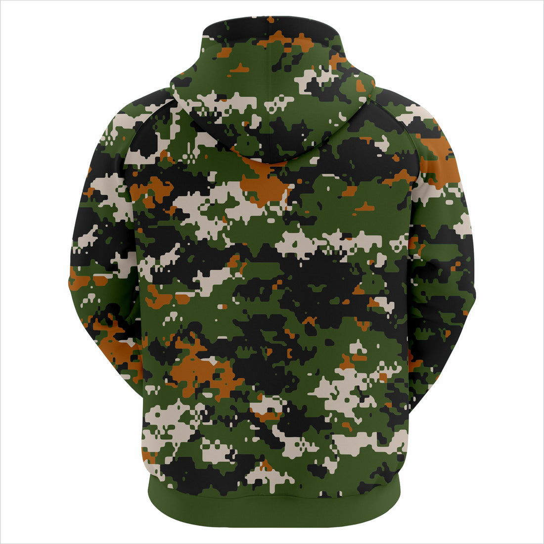 Obsidian Camo Print Hoodie