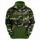 Obsidian Camo Print Hoodie