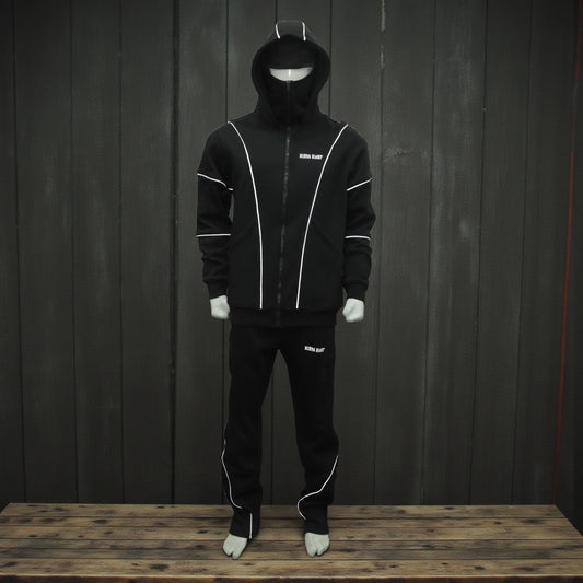 Night Rider™ Premium 100% Cotton Reflective Tracksuit | Full Set