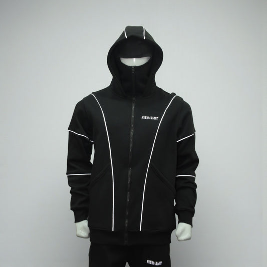 Night Rider™ Premium 100% Cotton Reflective Tracksuit | Full Set