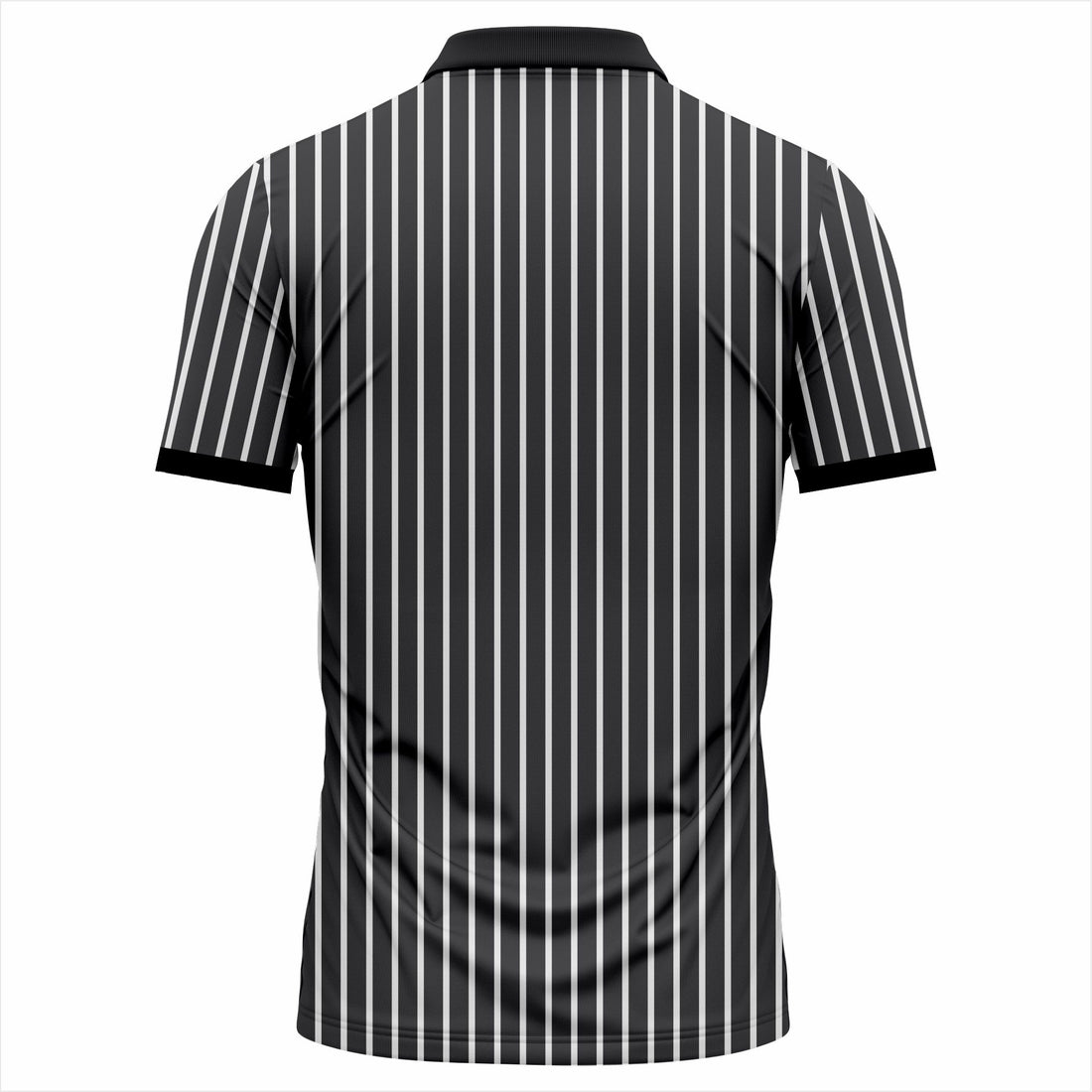 Liexpo Classic Striped Polo Shirt – Black & White Design