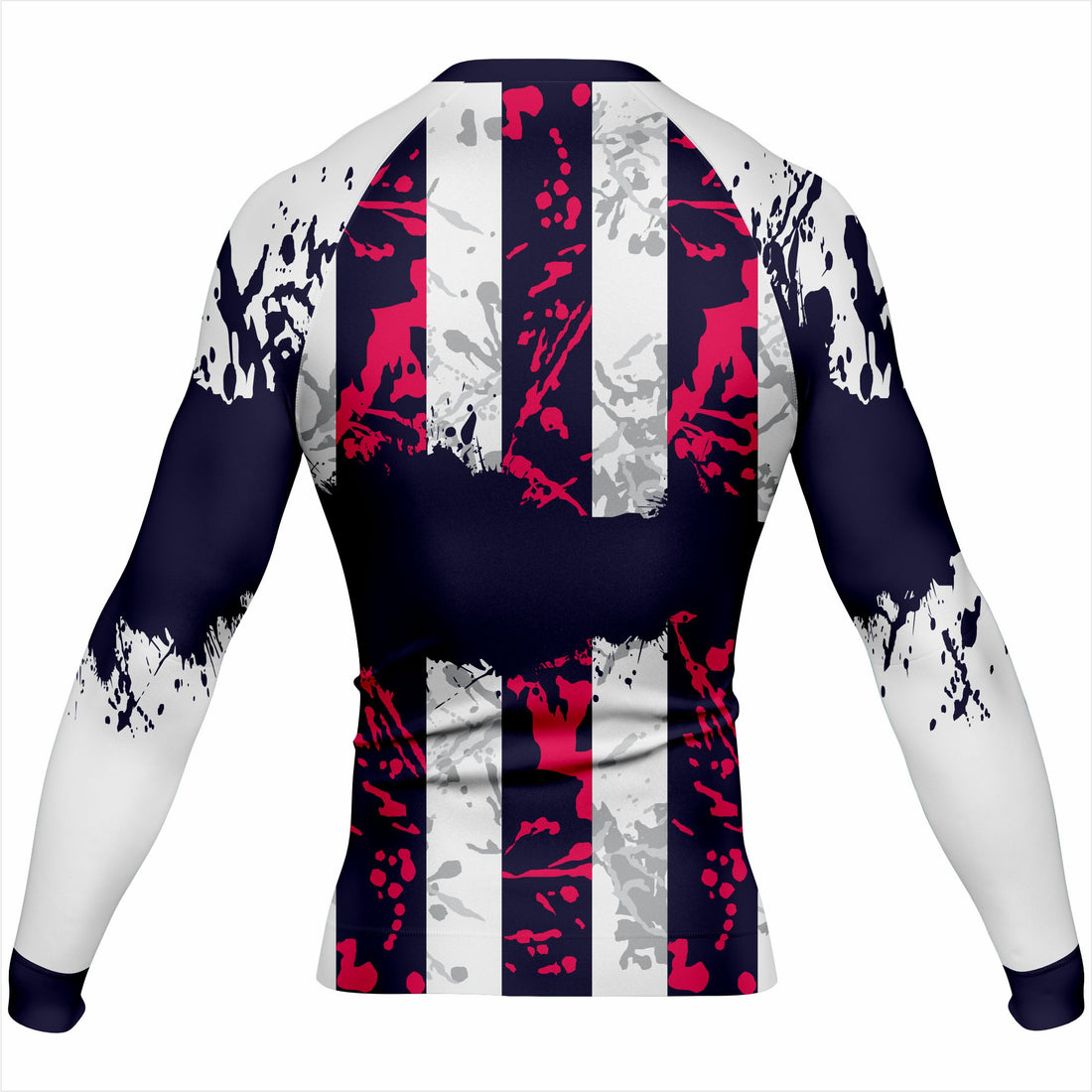 Eclipse Striped Splash Rash Guard