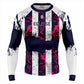 Eclipse Striped Splash Rash Guard