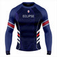Eclipse Navy Vector Rash Guard