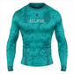 Eclipse Teal Camo Rash Guard