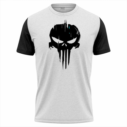 Liexpo Superhero Skull Graphic T-Shirt