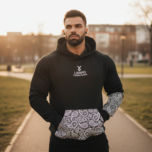 Liexpo Power Punch Paisley Hoodie | Limited Edition